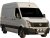 Extraljusfäste i Rostfritt stål till Volkswagen Crafter från 2006-2016