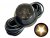 Gylle LED Black Line - Positionslys med 6xLED til gummiarme | 10V/30V