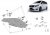 Sumpplade til Mercedes-Benz V-Class fra 2014-2024