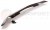 Mørkfarvet Motorhjelmsbeskytter i polycarbonat til Toyota RAV4 2006-2009