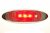 Krom positionslys med 3xLED - 24V