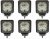 Firkantet LED-arbejdslampe - 27W | 9-32V