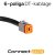 LEDSON Connect Relækabel | 12V | Med DT-stik (6-pin)