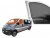 Mørklægningsgardiner Opel Vivaro fra 2001-2014