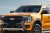 Motorhjelmsbeslag til fjernlys/arbejdslys til Ford Ranger fra 2023 og frem