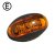 Ovalt positionslys i LED | 12/24V 59x36x27mm