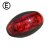 Ovalt positionslys i LED | 12/24V 59x36x27mm