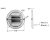 LEDSON Sky SQ Indvendig belysning - Diameter 130 mm