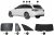 Solskærm Mercedes C-Klasse fra 2015-2021