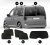 Solskærm Volkswagen Caddy fra 2020 og fremefter