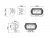 Lazer LED rampe ST2 Evolution - 124 mm - 2068 lumen