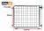 Tailgate: 65x49  cm (B x H)