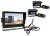 Bakkamera-system 9" monitor inkl. 2 visir-kameraer
