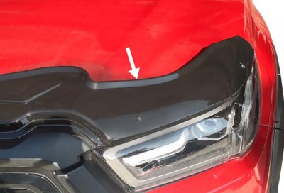 Motorhjelmsbeskytter BASIC til Toyota Hilux fra 2024-2026