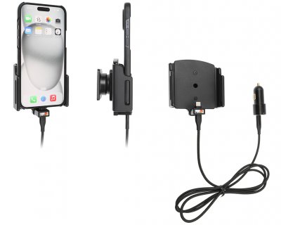 Mobilholder til iPhone 16/17/18 Max/Plus – Bredde: 75–89 mm, Tykkelse: 6–10 mm