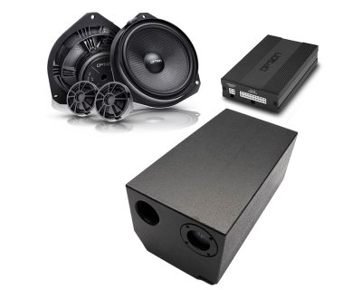 Højttalersæt til Citroën Jumper fra 2006-2020 | Komplet lydpakke | Højttalere | DSP | Subwoofer (ROCK-1) | Lydisolering