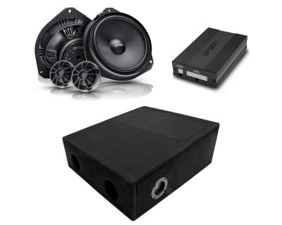 Højttalersæt til Citroën Jumper fra 2006-2020 | Komplet lydpakke | Højttalere | DSP | Subwoofer (ROCK-2) | Lydisolering