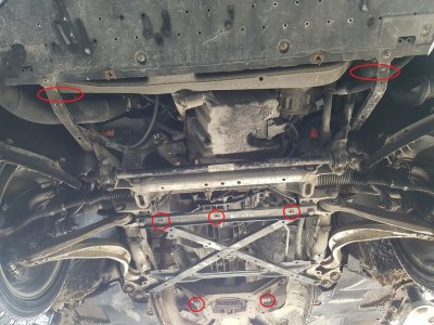 Sumpplade til Audi A5 fra 2009-2015