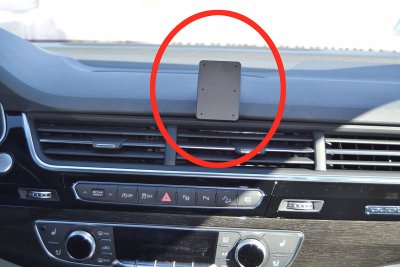 Mobilholder til Audi Q7 fra 2015-