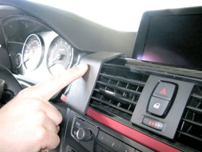 Mobilholder til BMW 3-serie fra 2013-2019