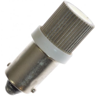 Diodelampe 12V 1xDiode Xenon hvid BA9s