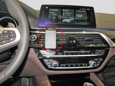 Mobilholder til BMW 5-serie fra 2017-2024