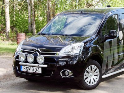 Ekstra lygtebeslag i aluminium til Citroën Berlingo 2008-2018