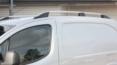 Tagræling i sort aluminium | Brugt