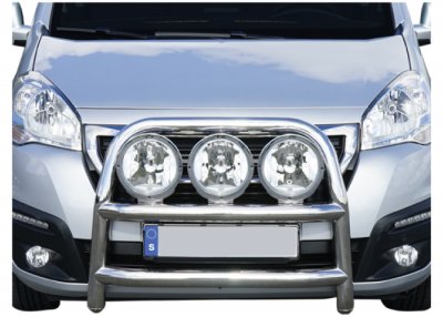 Frontbøjle i rustfrit stål til Citroën Berlingo 2016-