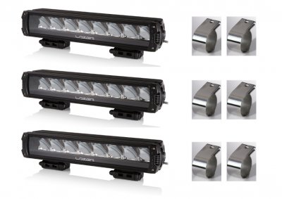 Komplet Ekstralys-pakke Lazer Light Triple-R 1000 inkl. montering