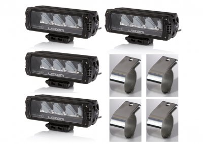 Komplet Ekstralys-pakke Lazer Triple-R 750 inkl. montering