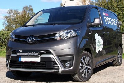 Ekstra lysbeslag inkl. led-rampe Peugeot Expert 2016-