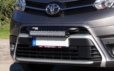 Ekstra lysbeslag QLED inkl. led-rampe til Peugeot Expert 2016-