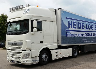 Tagbue i rustfrit stål til DAF XF Euro 6 Super Space Cab