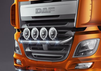 Frontbøjle i rustfrit stål til DAF XF106