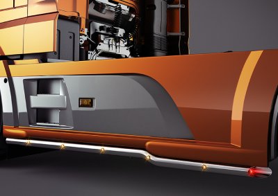 Siderør i rustfrit stål til DAF XF Euro 6