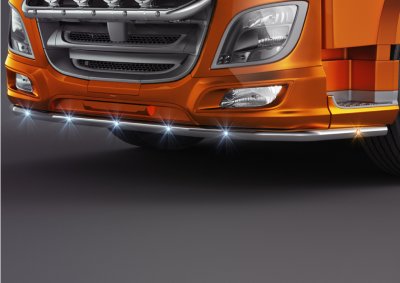 Frontrør i rustfrit stål til DAF XF Euro 6