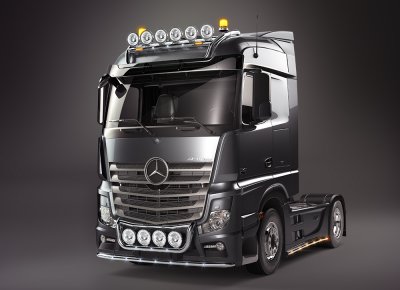 Frontbøjle i rustfrit stål til Mercedes Actros / Arocs