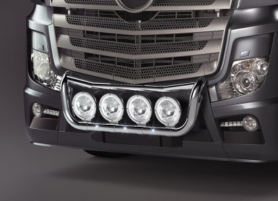 Frontbøjle i rustfrit stål til Mercedes Actros / Arocs