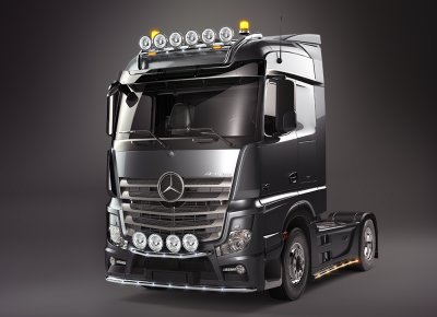 Frontbøjle i rustfrit stål til Mercedes Actros / Arocs