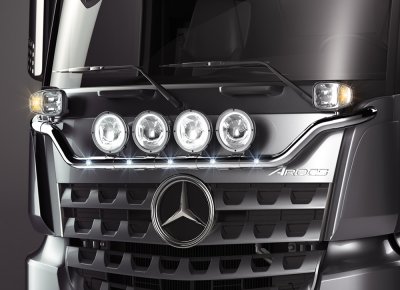 Plovbom i rustfrit stål til Mercedes Arocs