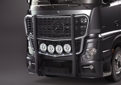 Frontbeskyttelse i ABS-plast til Mercedes-Benz Actros
