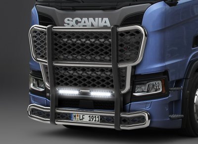 Frontbeskyttelse i ABS-plast til Scania C20