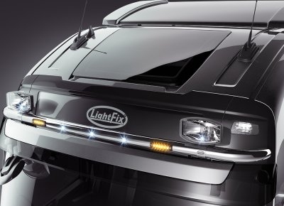 Tagbue i rustfrit stål til Volvo FH4