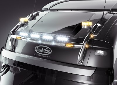 Tagbue i rustfrit stål til Volvo FH4