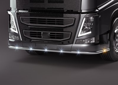 Frontrør i rustfrit stål til Volvo FH4 / FM4