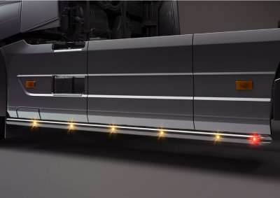 Siderør i rustfrit stål til Volvo FH4/FM4
