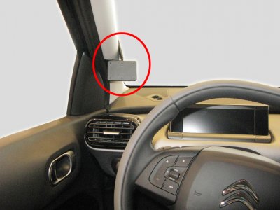 Mobilholder Citroen C4 Cactus fra 2014-