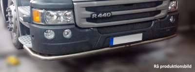 Frontrør i rustfrit stål til Scania R-serien (2004-2016)
