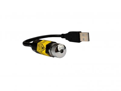 USB-stjerneprojektor - rød/lilla stjernehimmel